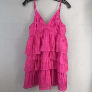 Hemline Pink Jessie Dress Size Small NWT
